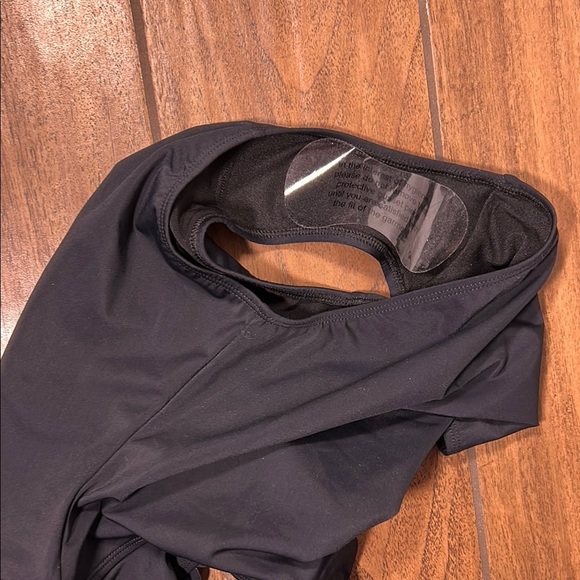 NWT Black Scalloped One-Piece Swimsuit size 2-Accessorize London - Picture 7 of 12